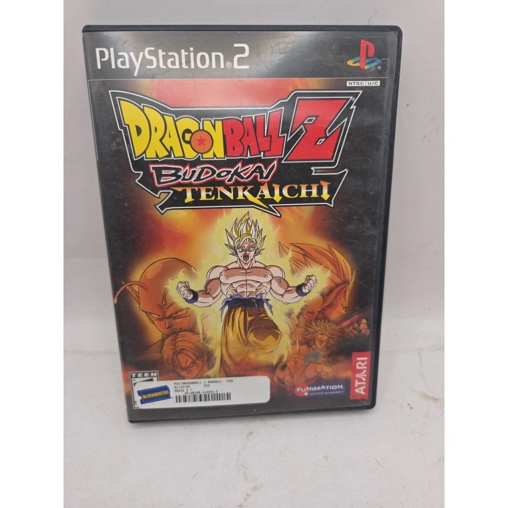 Dragon Ball Z: Budokai Tenkaichi (Sony PlayStation 2/PS2, 2005) No Manual